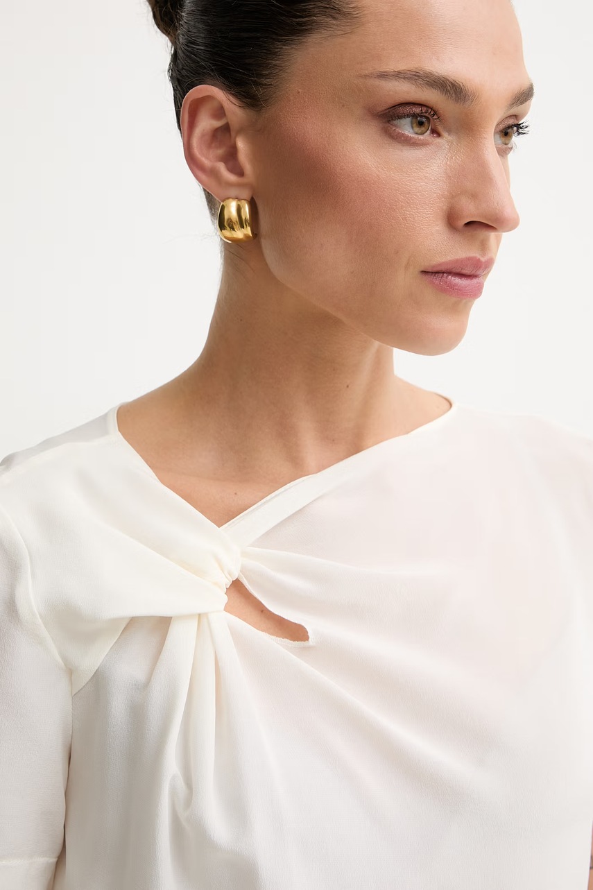 Hedvábná halenka Patrizia Pepe (obrázek 4)