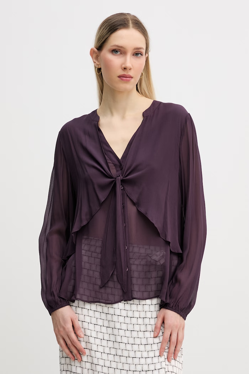 Hoss Intropia cămașă pentru femei, cu vâscoză