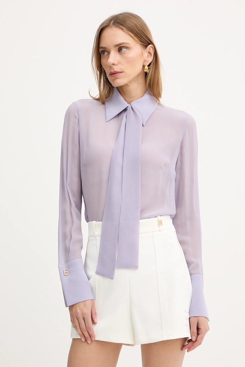 Μεταξωτό πουκάμισο Elisabetta Franchi