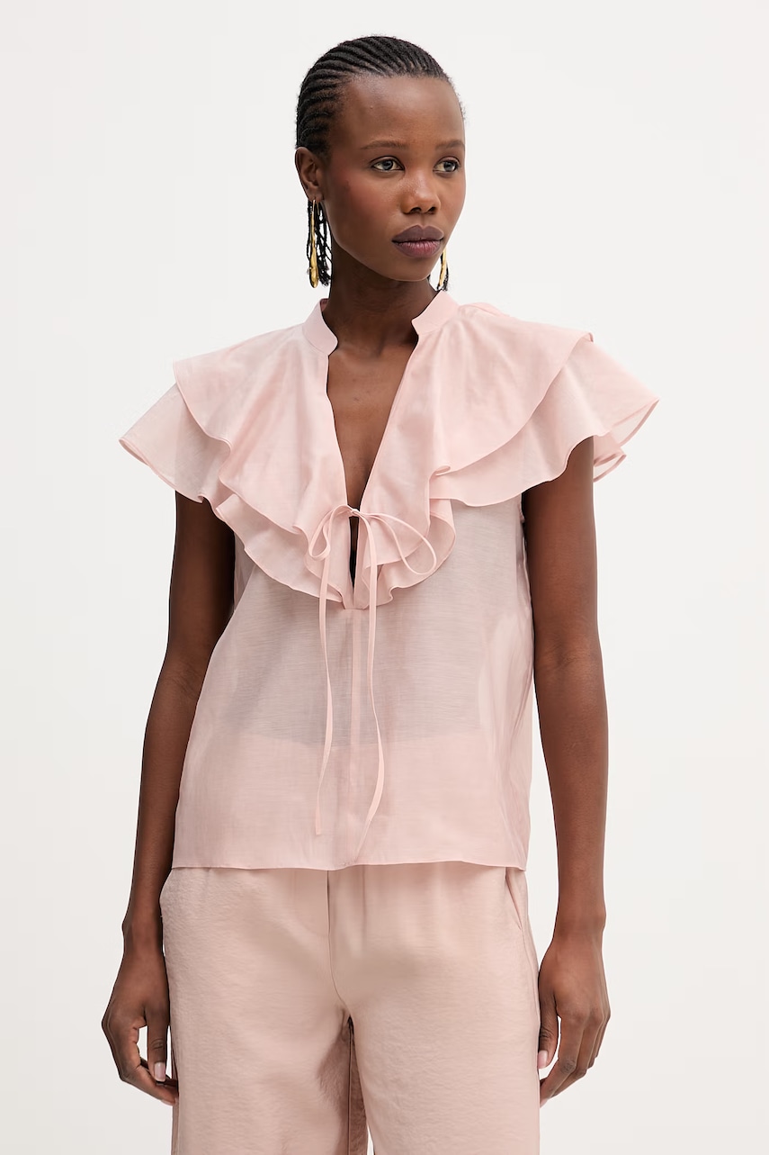 Marella bluză cu mătase FARAONE