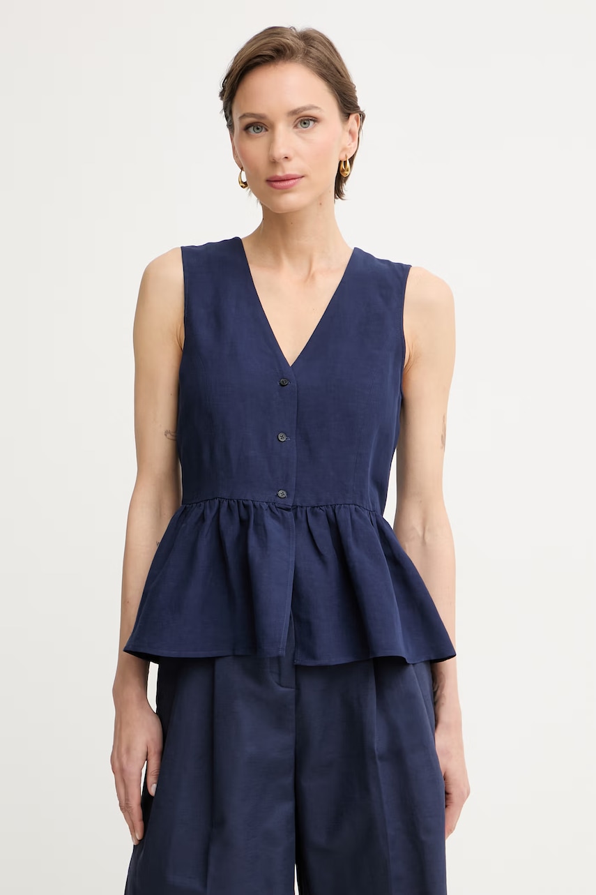 Marella bluză tip cămașă de damă din in Emme by Marella