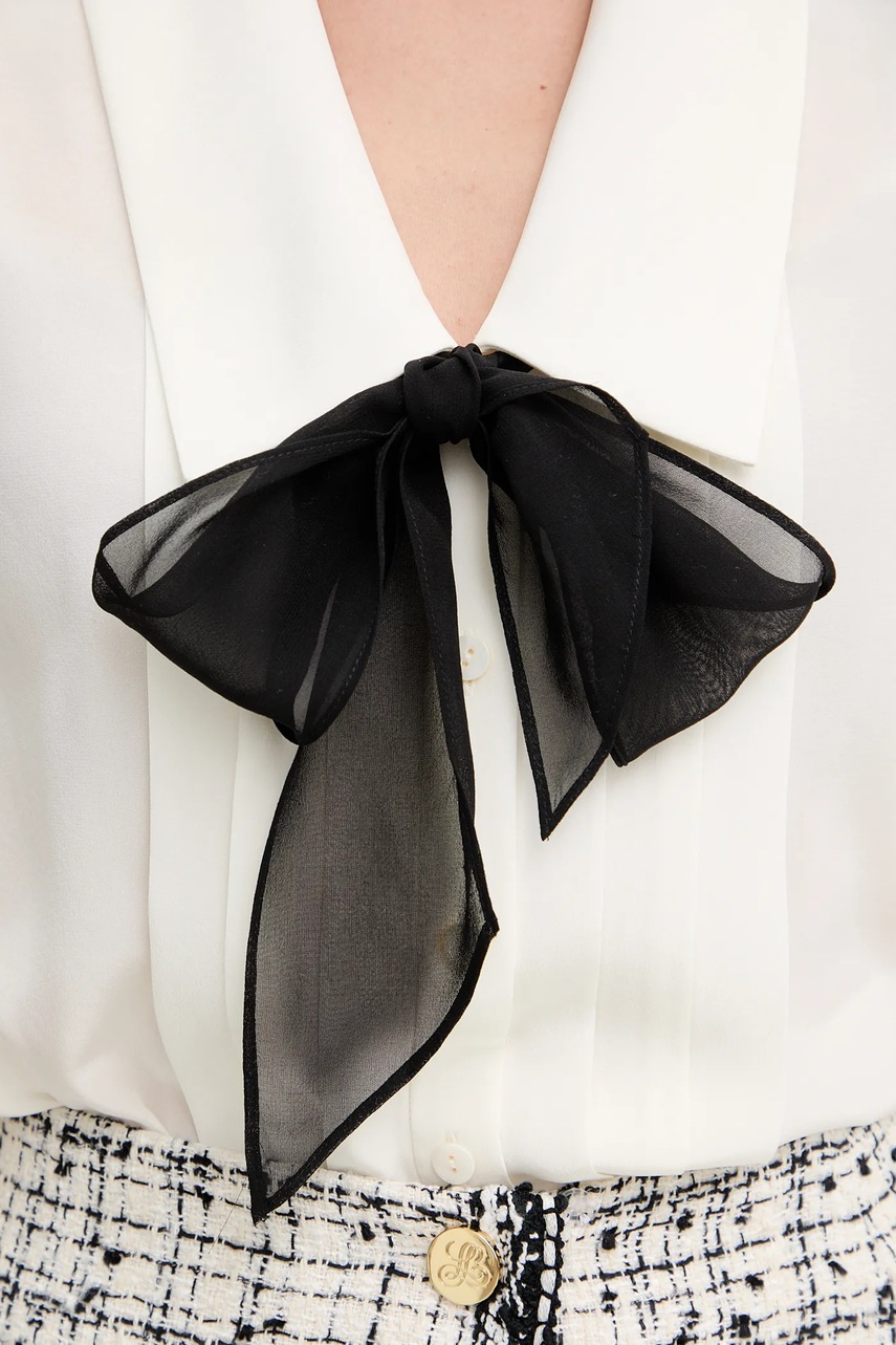 Hedvábné tričko Luisa Spagnoli Balda (obrázek 5)