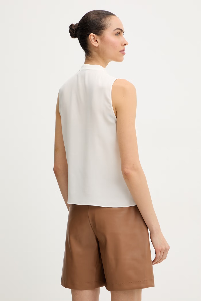 Hedvábné tričko Luisa Spagnoli Burrata (obrázek 3)