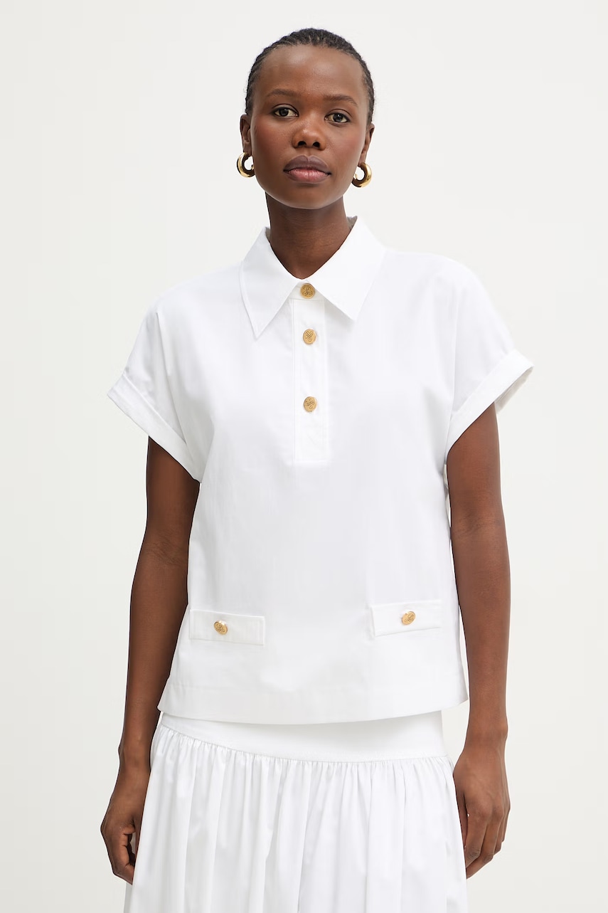 Luisa Spagnoli μπλούζα γυναικεία βαμβακερή Bassista