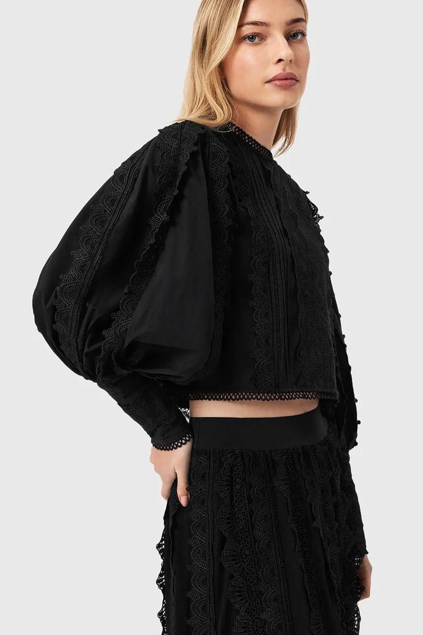 Bavlněná halenka AllSaints HART (obrázek 4)