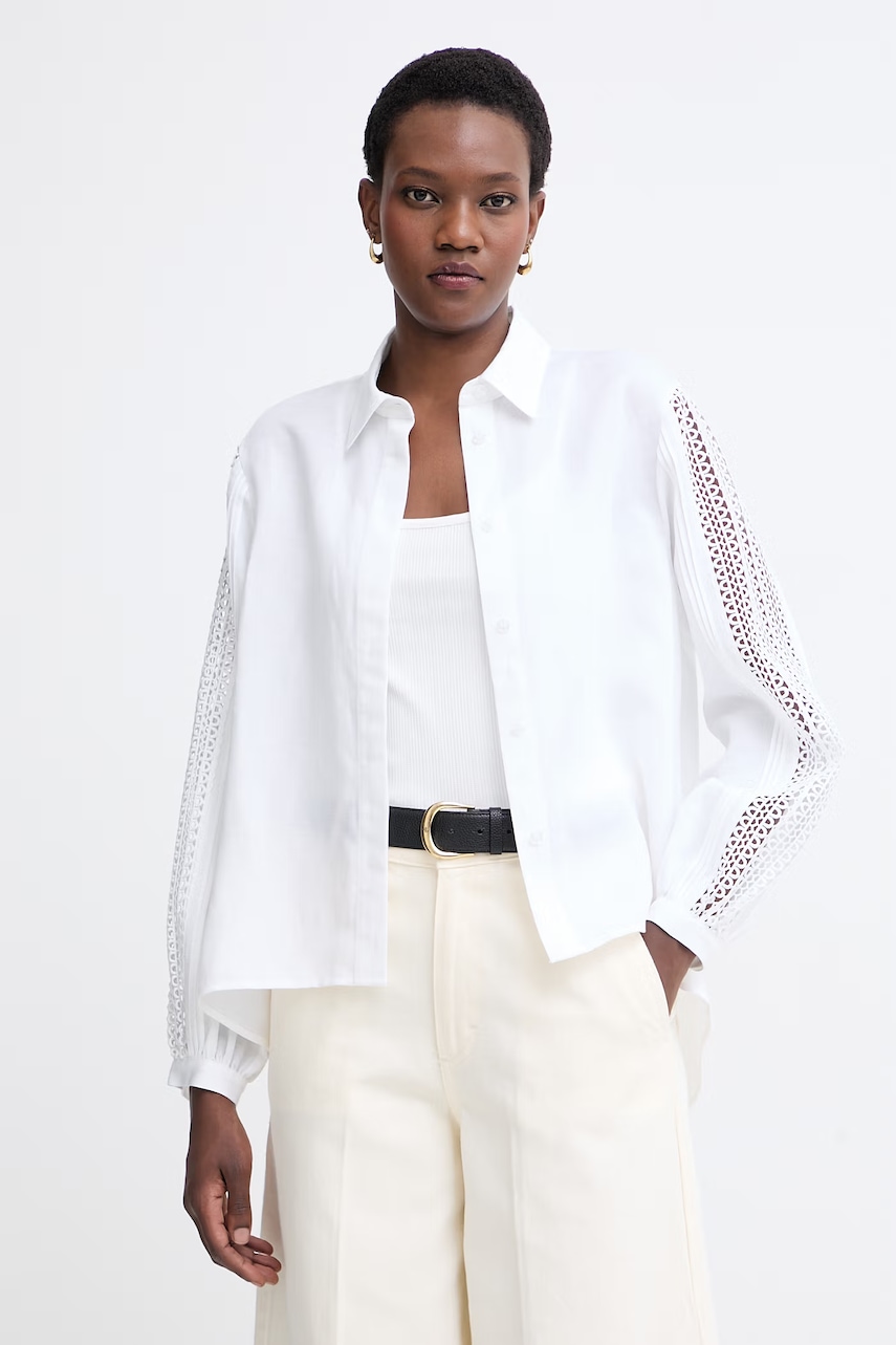 BOSS cămașă pentru femei, cu lyocell Badora