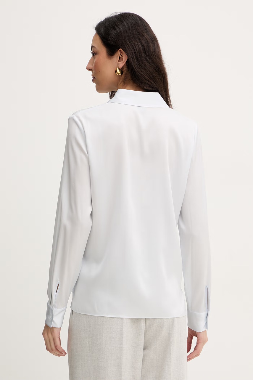 Košile s přídavkem hedvábí BOSS Bonya (obrázek 3)