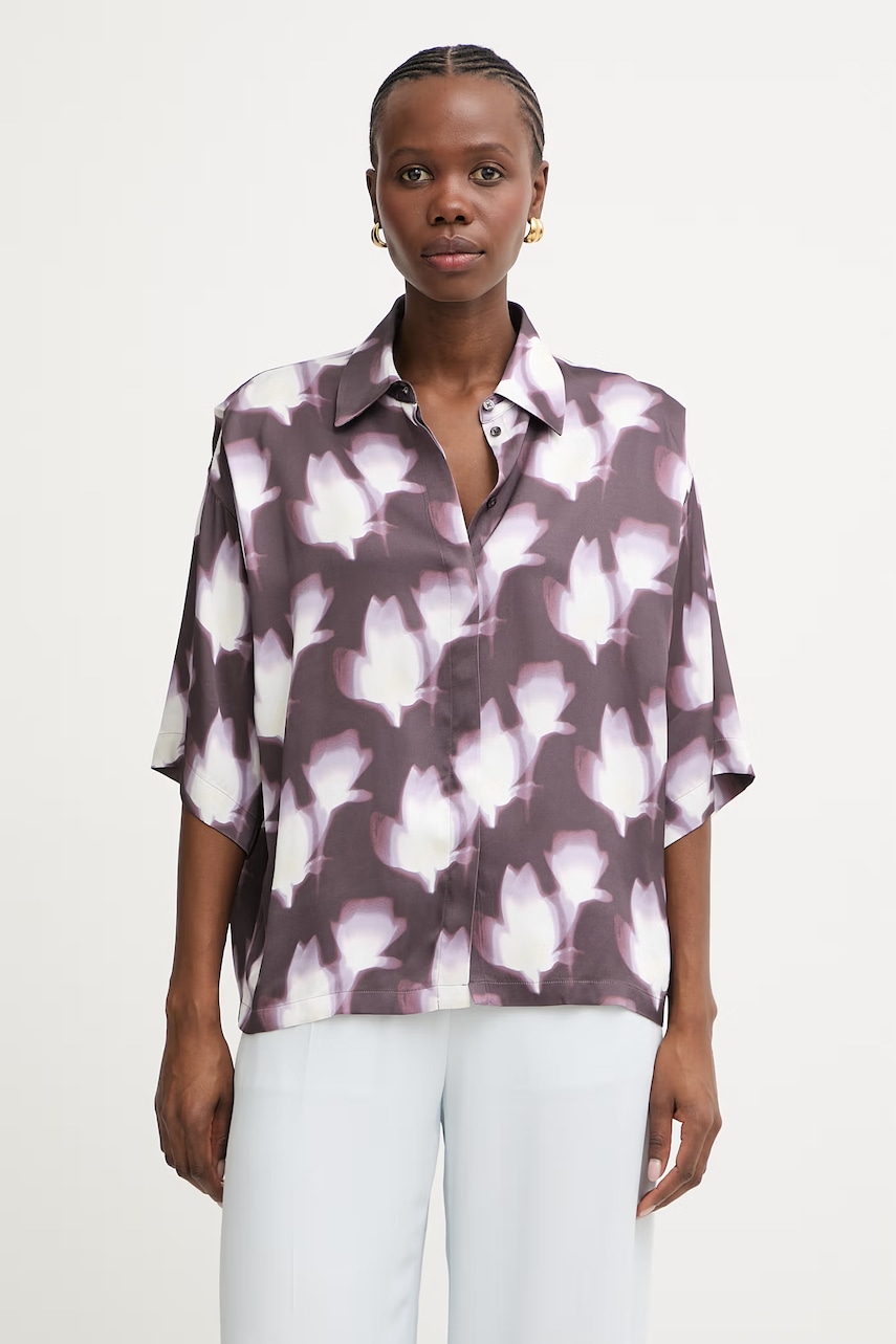 BOSS cămașă pentru femei, cu vâscoză Bimina