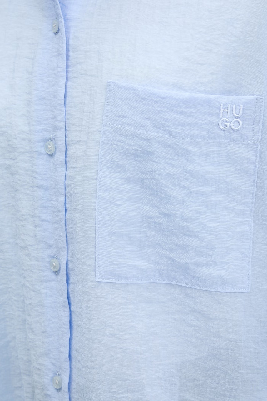 HUGO košile dámská z viskózy (obrázek 5)