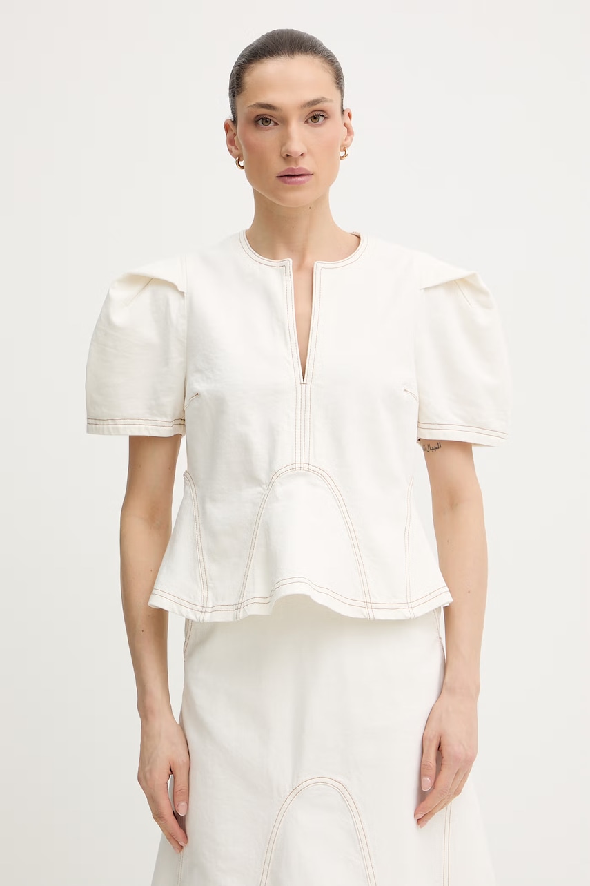 MUNTHE Μπλούζα Γυναικεία βαμβακερή BAYNOR