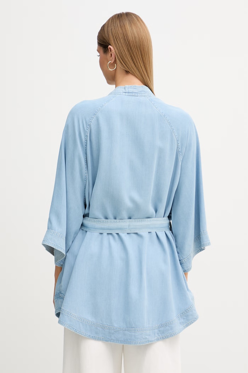 Blugirl Blumarine Ζακέτα γυναικεία από lyocell φωτογραφία