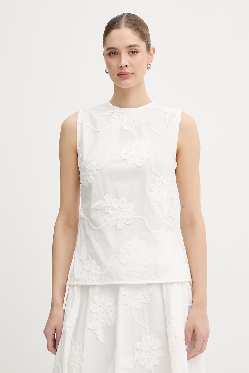 Rotate bluză pentru femei, din bumbac