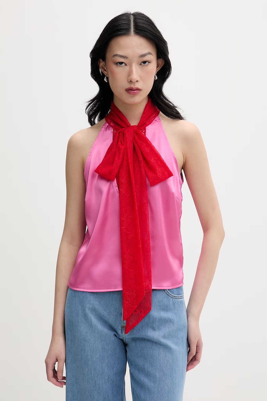 Never Fully Dressed μπλούζα Γυναικεία NFDTO3450 ροζ S,L,M,XS