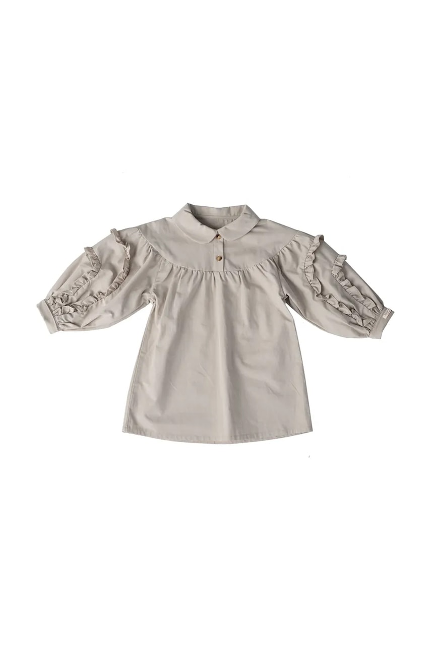 Детское платье Donsje Everoux Dress цвет бежевый mini oversize 4110100 в Сумах Детское платье Donsje Everoux Dress цвет бежевый mini oversize 4110100 в Сумах