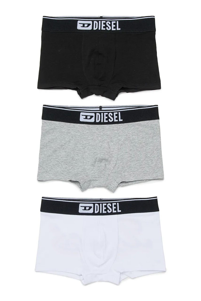 E-shop Dětské bavlněné boxerky Diesel UM-UGORTRIPACK-DD UND SHORT 3-pack