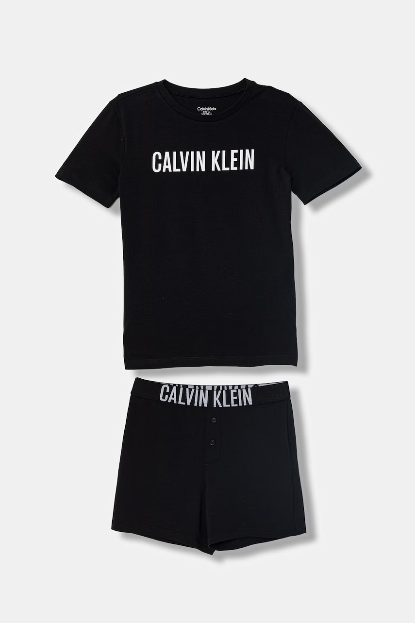 Calvin Klein Underwear dvoudílné pyžamo dětské bavlněné s elastanem