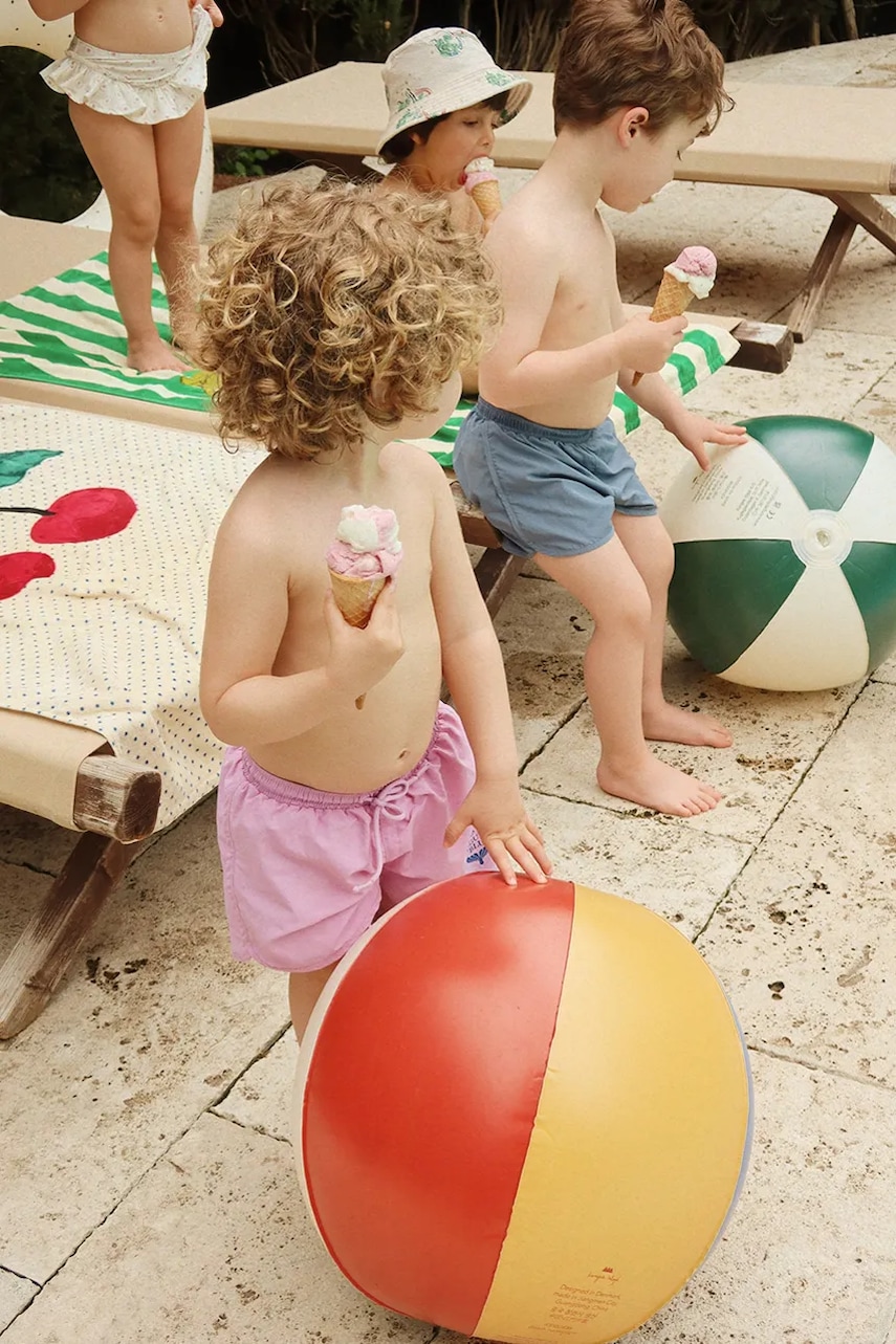 Konges Sløjd plavecké šortky detské 2 PACK POMIO SWIM SHORTS GRS