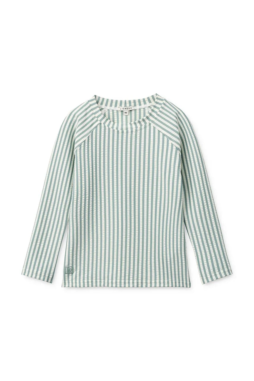 E-shop Liewood plážové tričko s dlouhým rukávem dětské Noah Seersucker Longsleeve Swim Tee