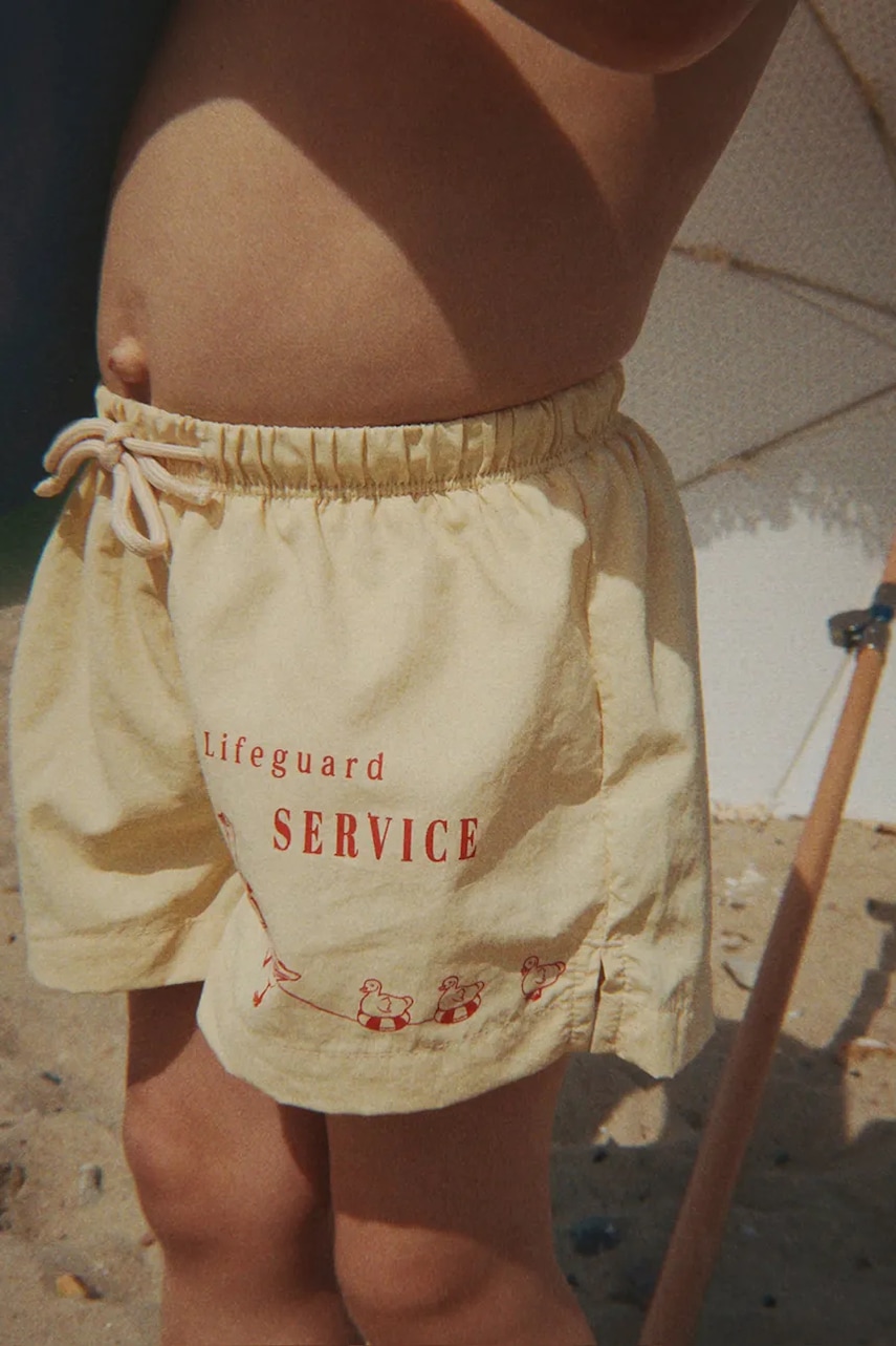 E-shop Konges Sløjd plavecké šortky dětské POMIO SHORT SWIM SHORTS GRS