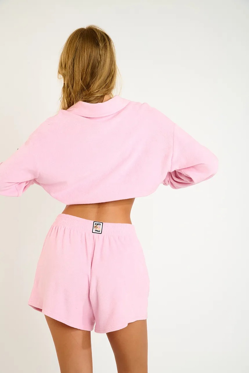 Bavlněné plážové šortky Banana Moon Spongetime