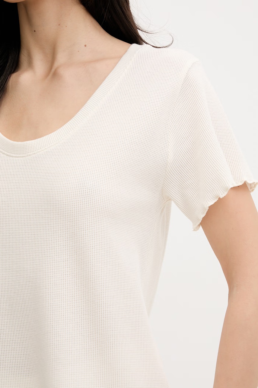 Pyžamové tričko BOSS Cosy Waffle (obrázek 5)