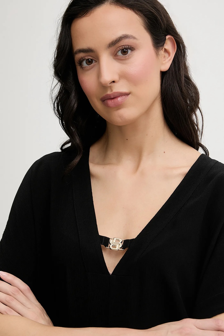 Plážová halenka BOSS Double B Top (obrázek 4)