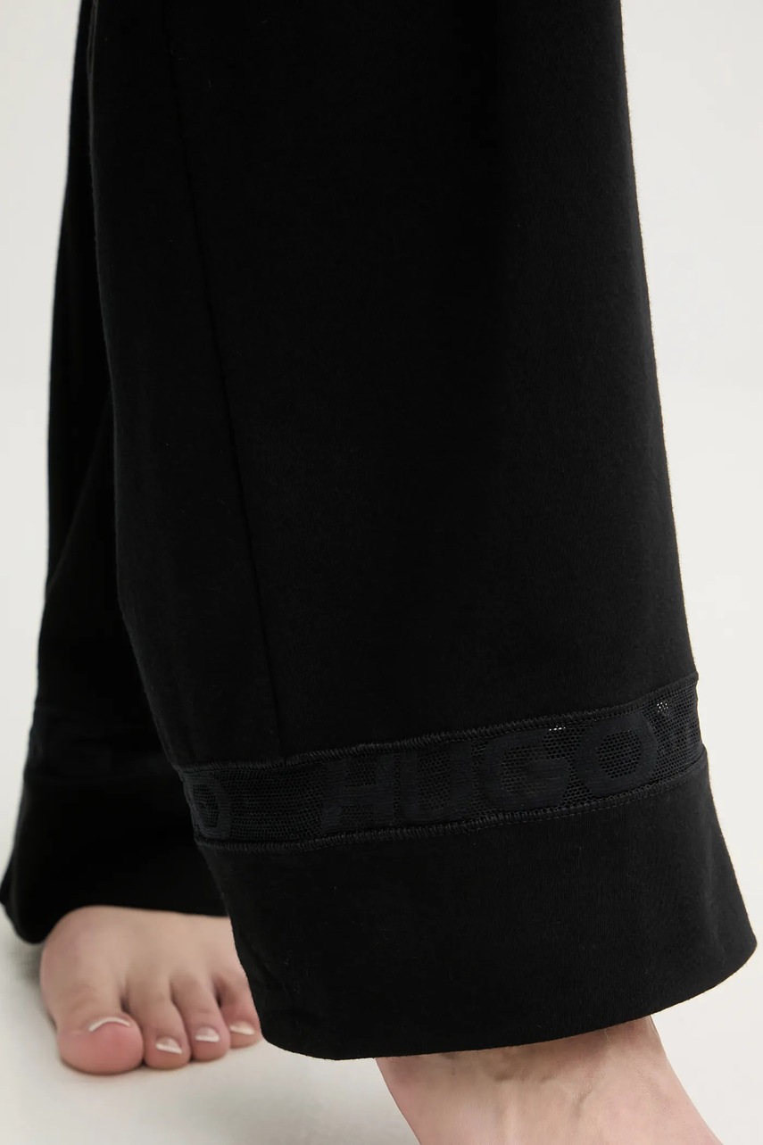 Pyžamo HUGO MESH LOGO LONG SET (obrázek 6)