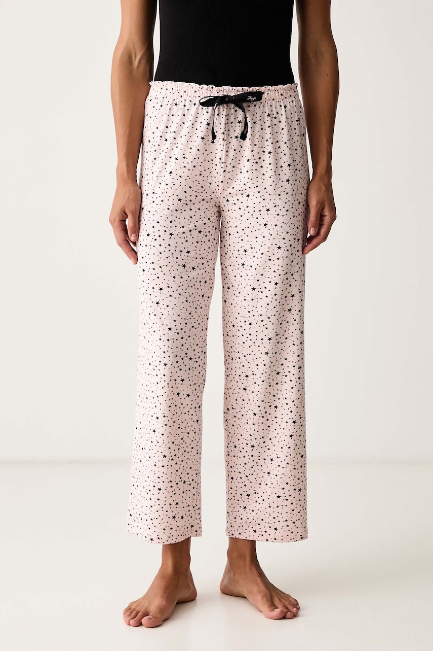 HUGO  pyžamové nohavice dámske s modalom CASUAL PANTS