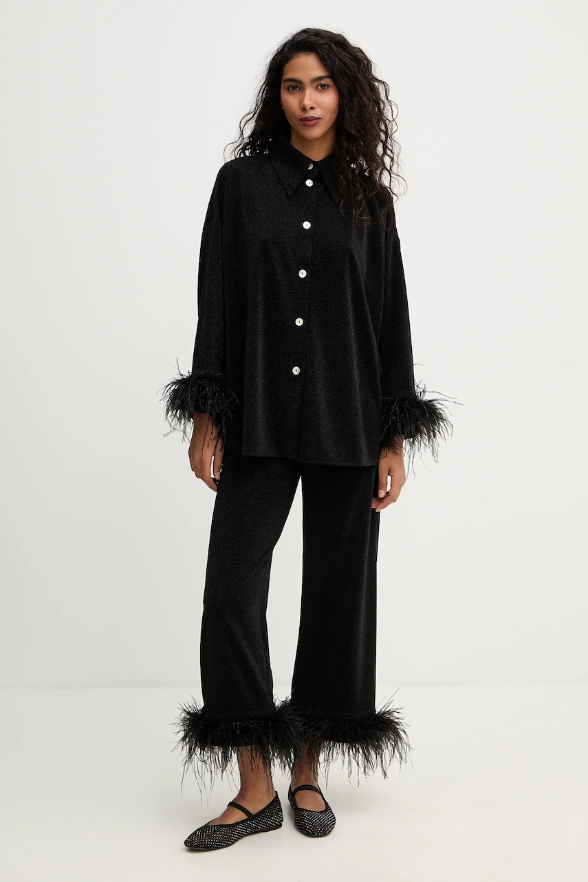 The Sleeper pijama culoarea negru, HC2302QR