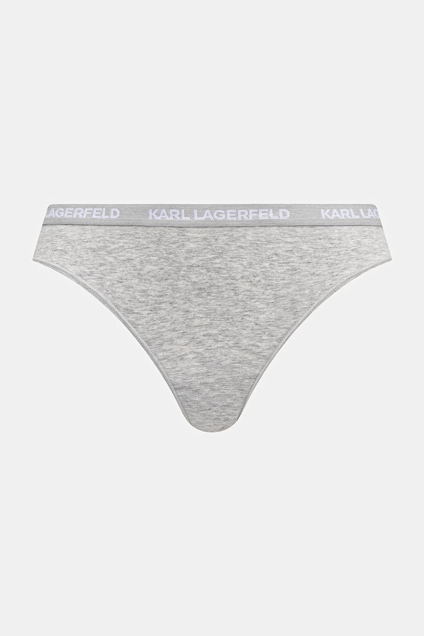Karl Lagerfeld tangá dámske bavlnené s elastanom 7-pak
