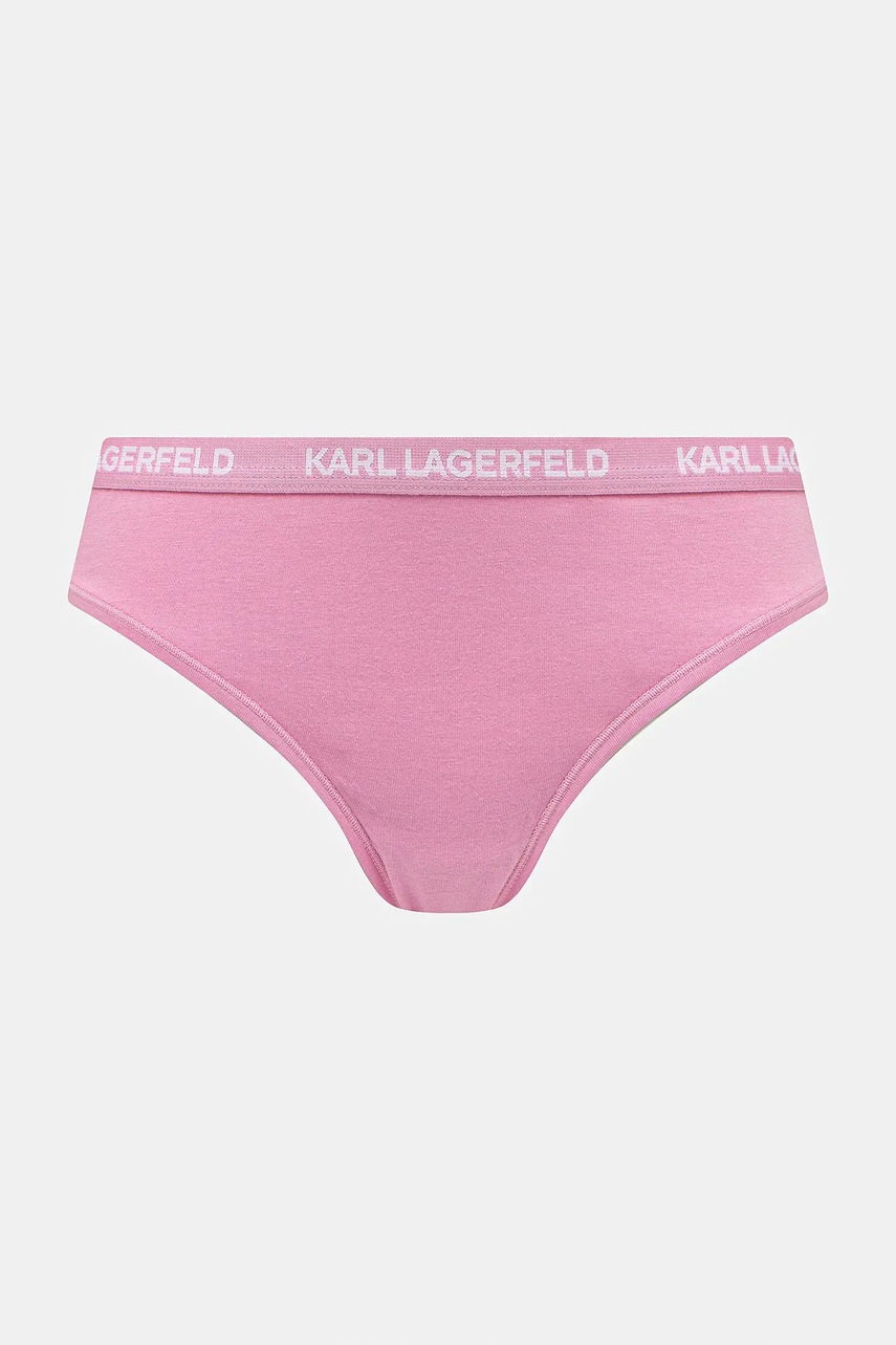 Karl Lagerfeld tangá dámske bavlnené s elastanom 7-pak