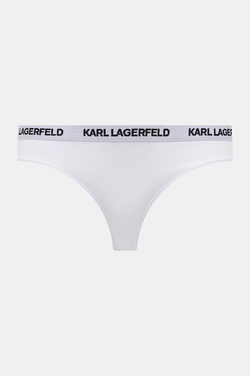 Karl Lagerfeld nohavičky dámske bavlnené s elastanom 3-pak