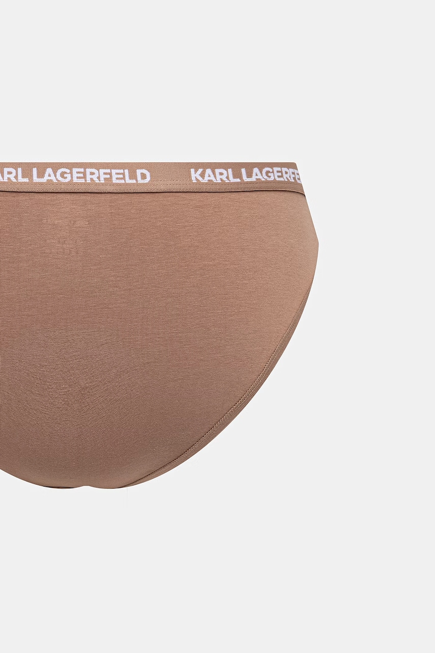 Karl Lagerfeld nohavičky dámske bavlnené s elastanom 3-pak