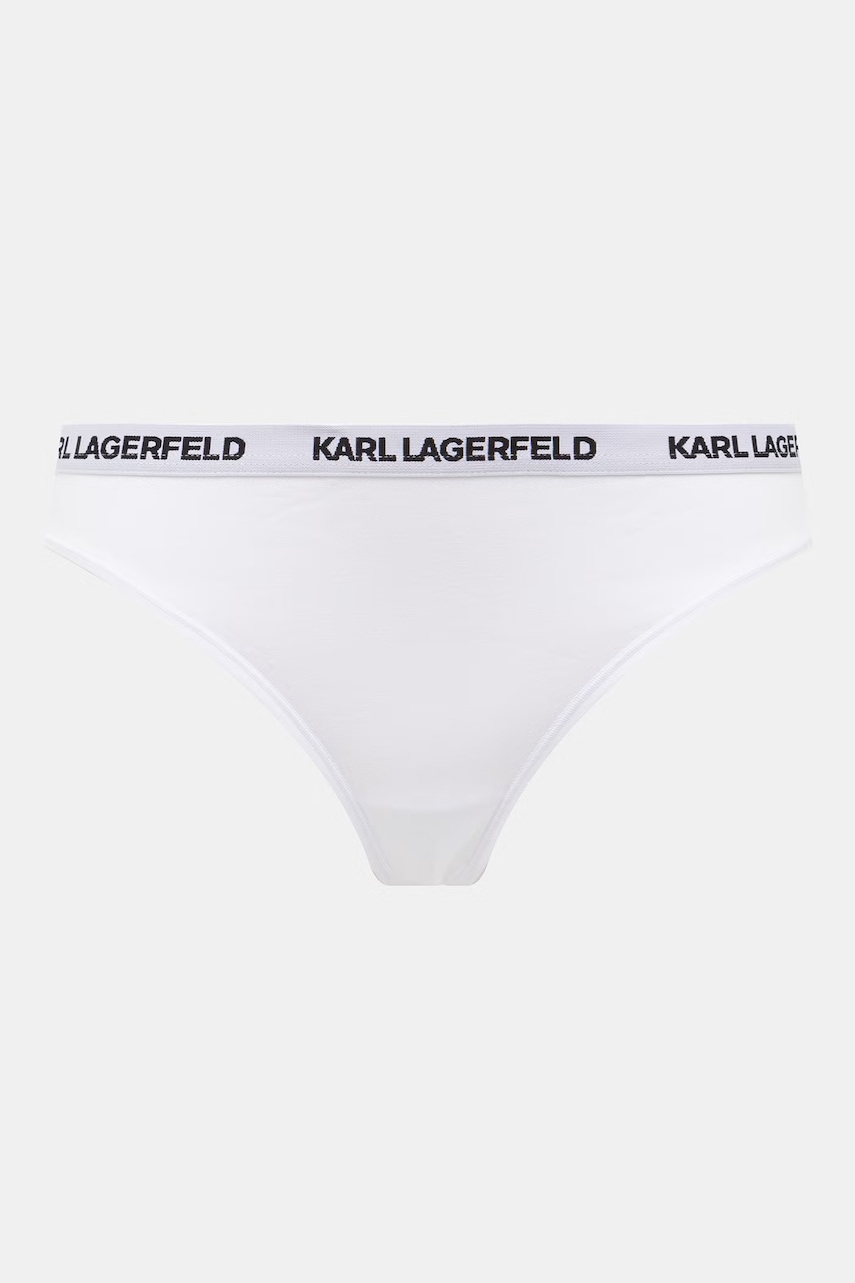 Karl Lagerfeld tangá dámske s bavlnou 3-pak