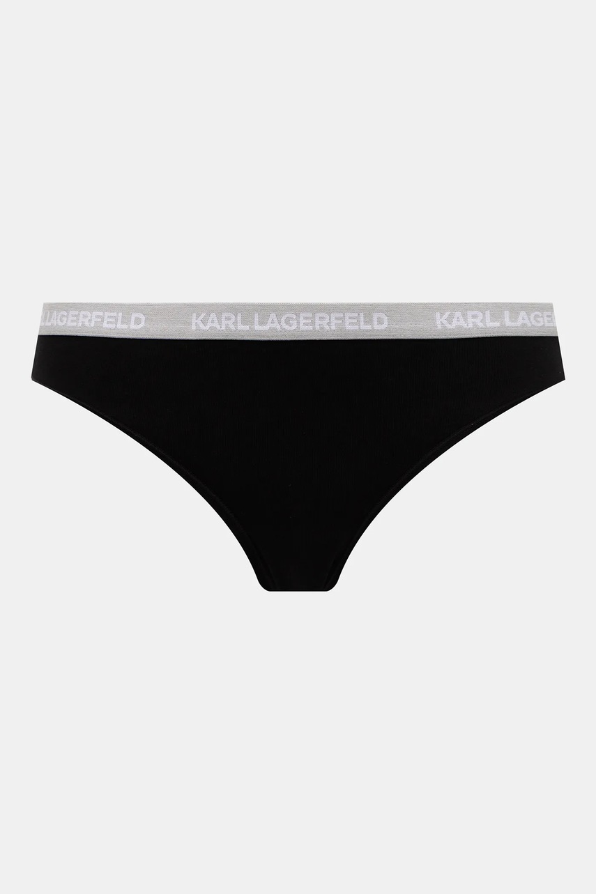 Karl Lagerfeld tanga dámské s bavlnou 3-pack (obrázek 3)