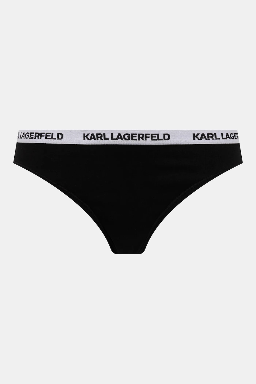 Karl Lagerfeld tangá dámske s bavlnou 3-pak