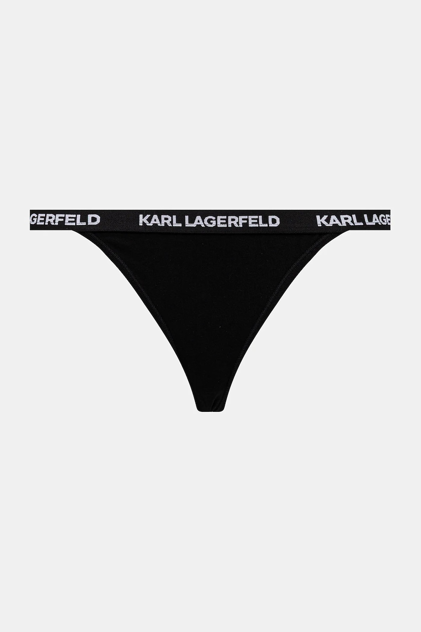 Karl Lagerfeld nohavičky dámske bavlnené s elastanom 3-pak