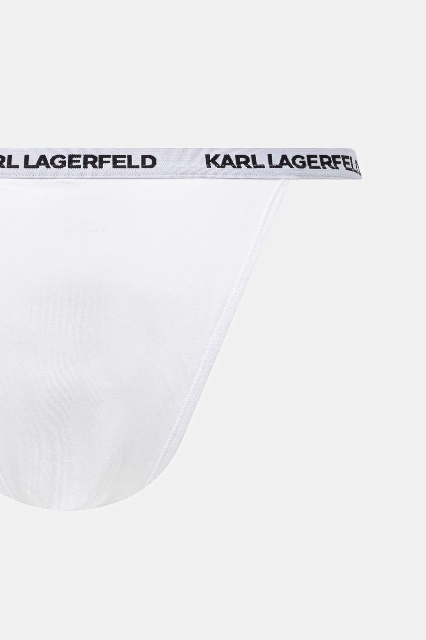 Karl Lagerfeld nohavičky dámske bavlnené s elastanom 3-pak