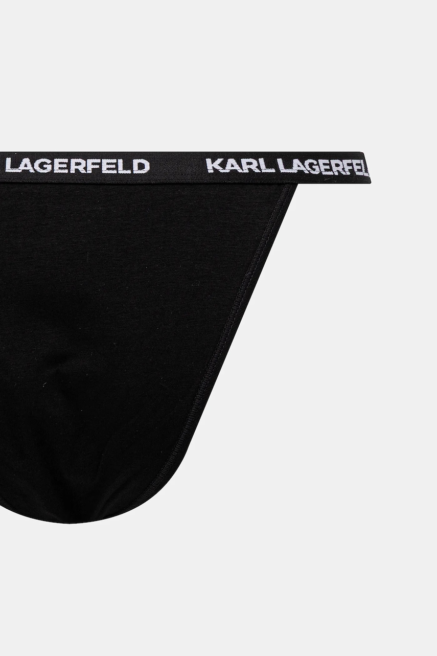 Karl Lagerfeld nohavičky dámske bavlnené s elastanom 3-pak