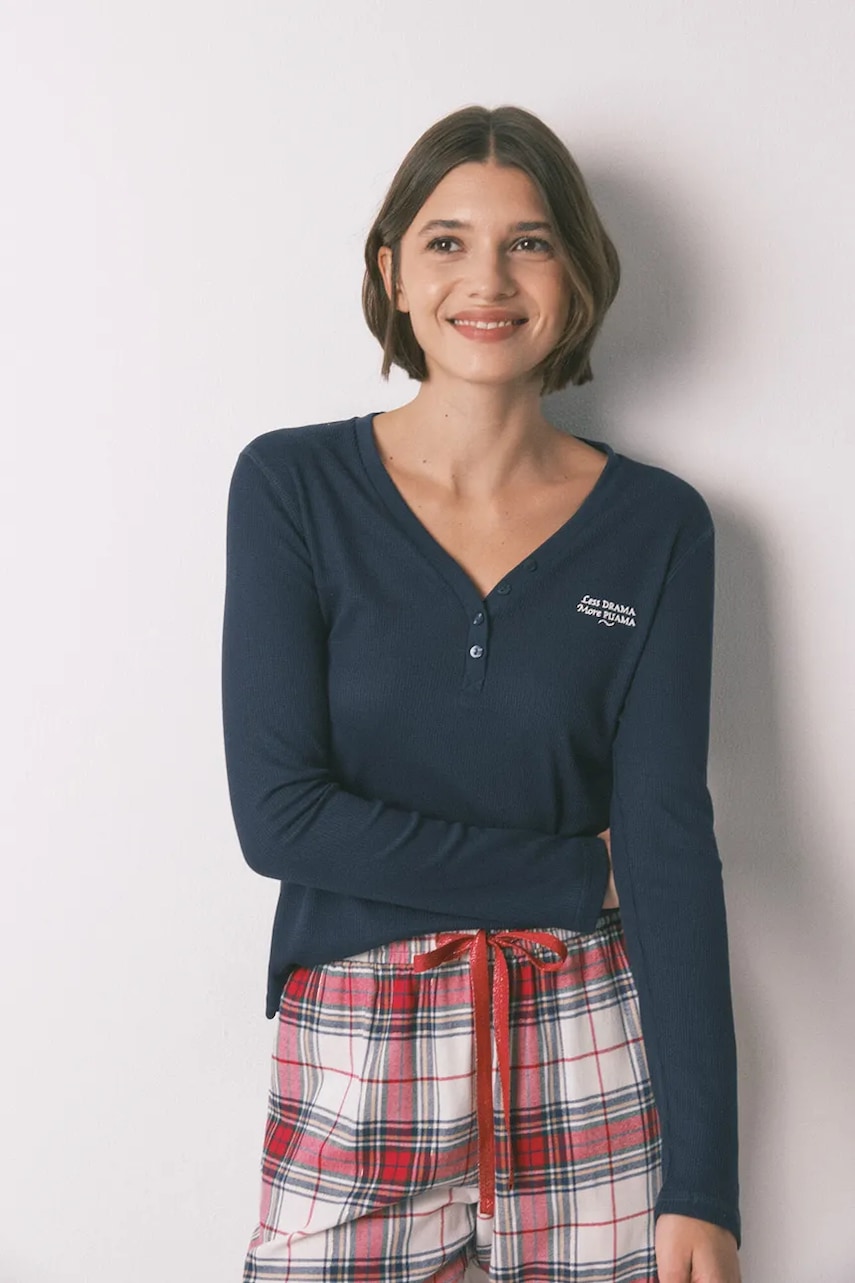 women'secret longsleeve de pijama