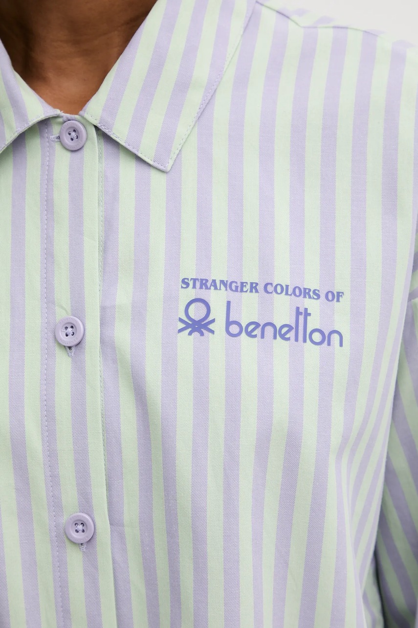 Bavlněné pyžamo United Colors of Benetton x Stranger Things (obrázek 6)