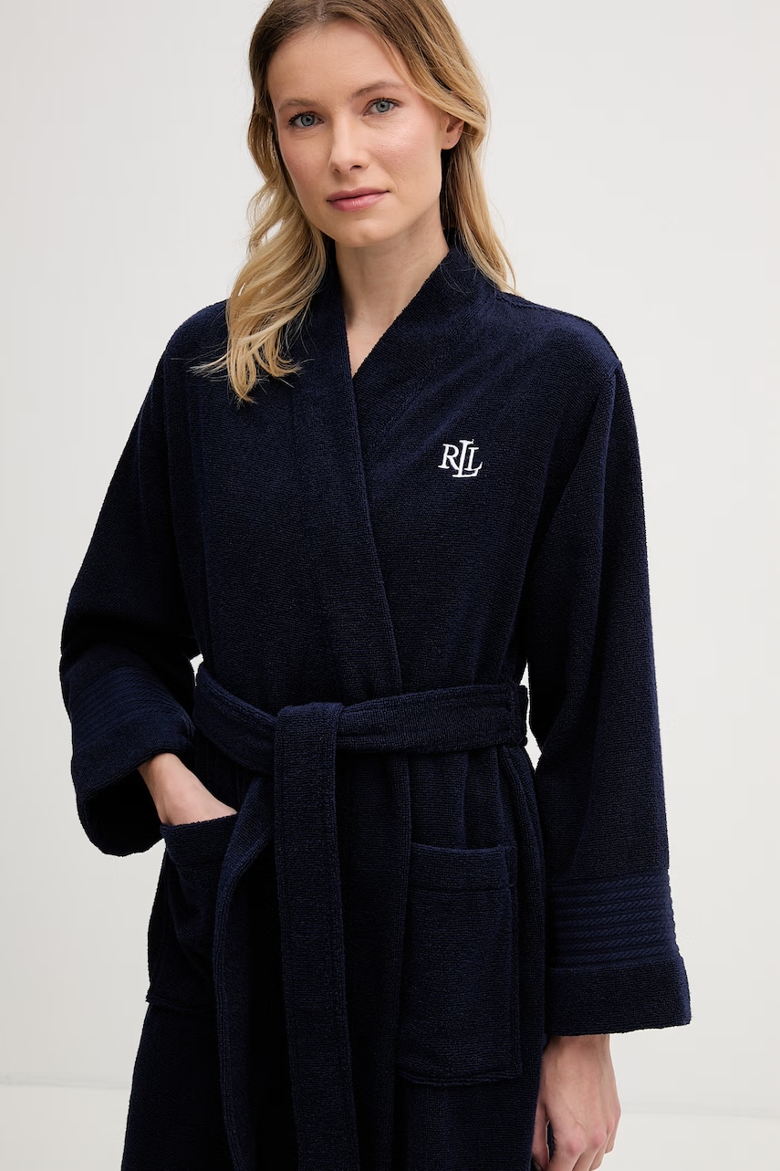 Lauren Ralph Lauren froté župan dámsky bavlnený