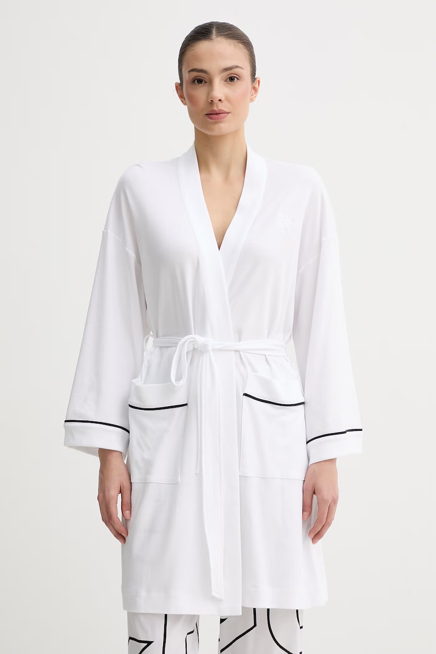 DKNY halat de baie pentru femei, din bumbac