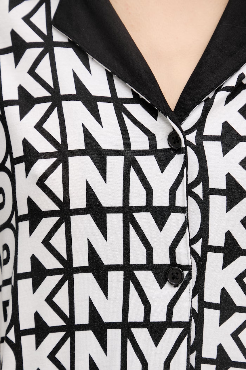 DKNY dvojdielne pyžamo dámske s viskózou