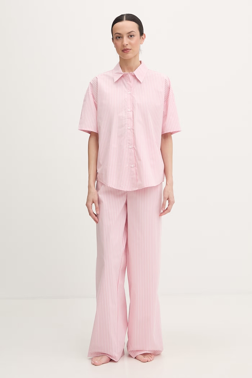 Calvin Klein Underwear pijama din două piese de damă din bumbac