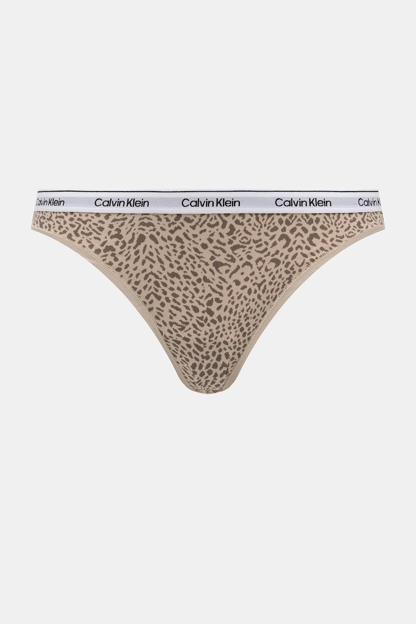Calvin Klein Underwear nohavičky dámske bavlnené s elastanom 3-pak