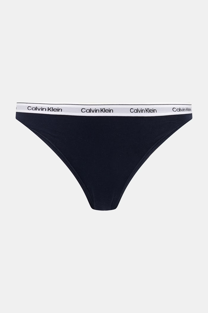 Calvin Klein Underwear nohavičky dámske bavlnené s elastanom 3-pak