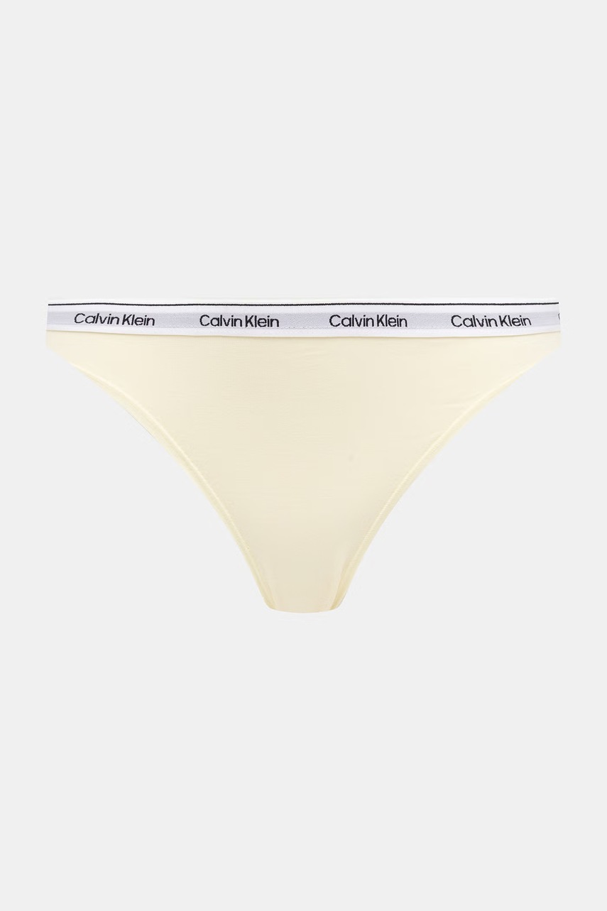 Calvin Klein Underwear nohavičky dámske bavlnené s elastanom 3-pak