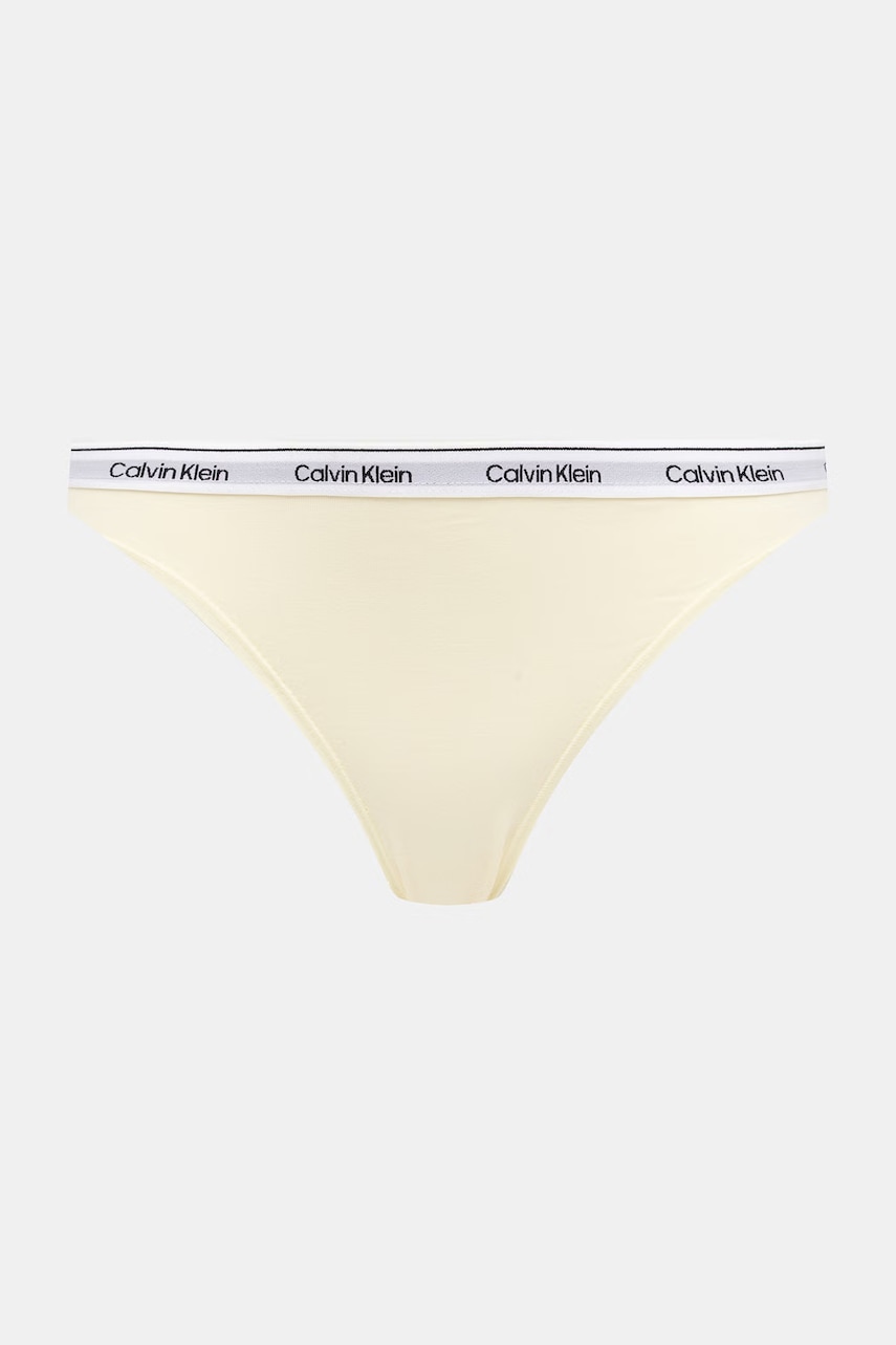 Calvin Klein Underwear nohavičky dámske bavlnené s elastanom 3-pak