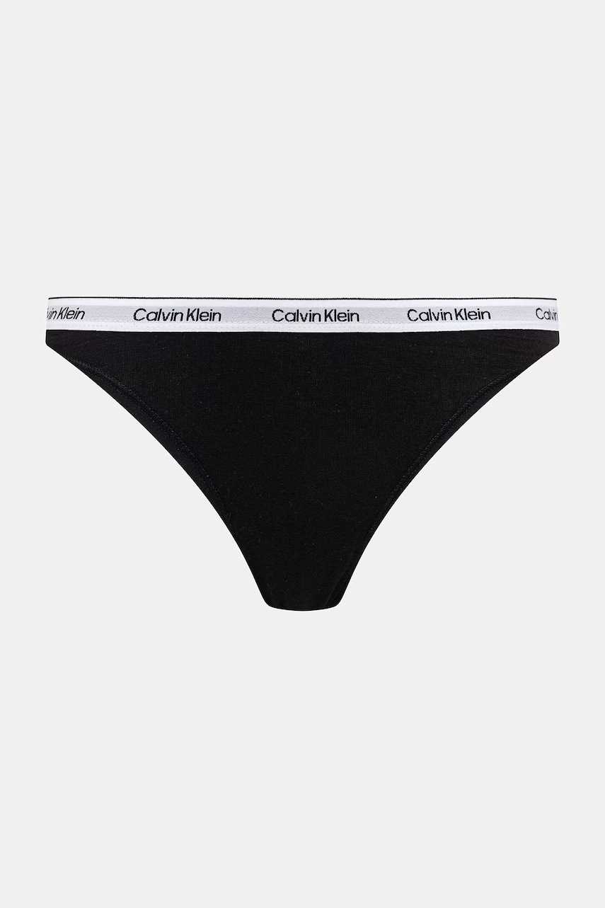 Calvin Klein Underwear nohavičky dámske bavlnené s elastanom 3-pak